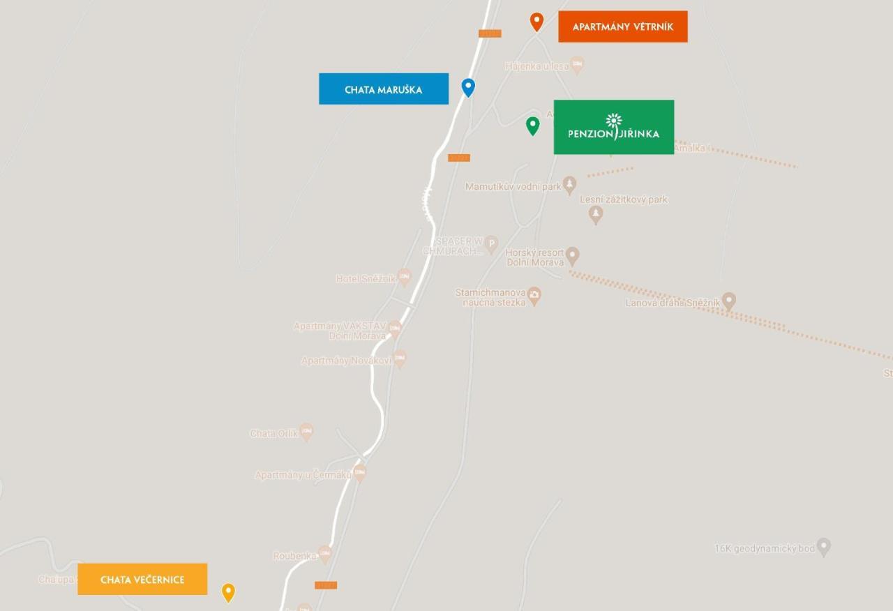 Apartmany Chata Vecernice Dolní Morava Dış mekan fotoğraf